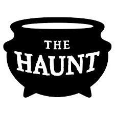 Haunt Logo - Images of Witch Cauldron.